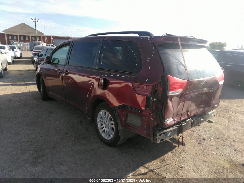2014 TOYOTA SIENNA XLE/XLE AAS/LTD 5TDYK3DC5ES505524