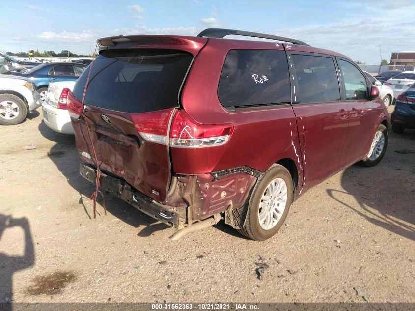 2014 TOYOTA SIENNA XLE/XLE AAS/LTD 5TDYK3DC5ES505524