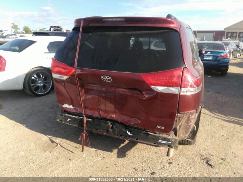 2014 TOYOTA SIENNA XLE/XLE AAS/LTD 5TDYK3DC5ES505524