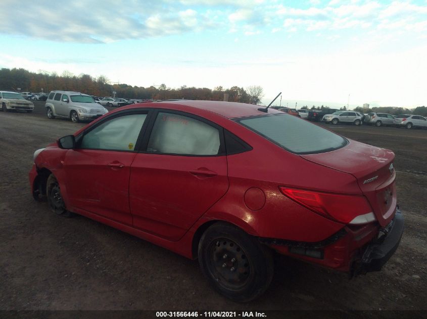 2016 HYUNDAI ACCENT SE KMHCT4AE9GU139936