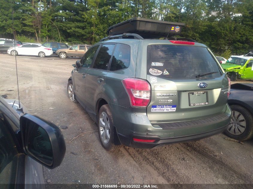 2015 SUBARU FORESTER 2.5I JF2SJABC3FH428482