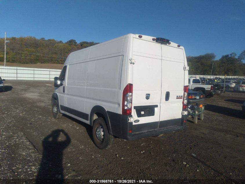 2018 RAM PROMASTER CARGO VAN 3C6TRVCG1JE121239