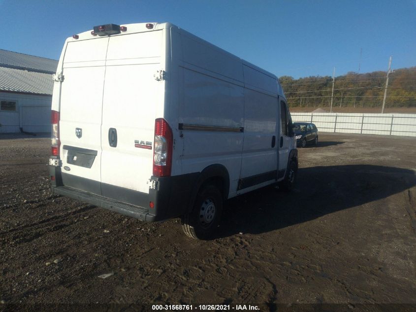 2018 RAM PROMASTER CARGO VAN 3C6TRVCG1JE121239