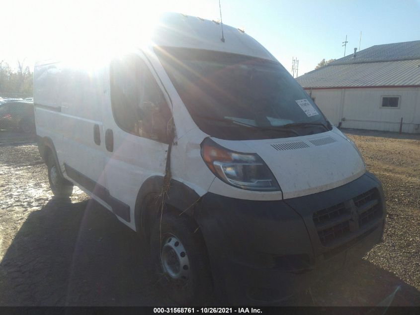 2018 RAM PROMASTER CARGO VAN 3C6TRVCG1JE121239