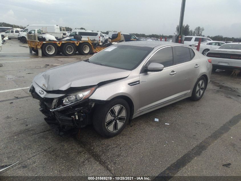 2013 KIA OPTIMA HYBRID LX KNAGM4AD4D5044021