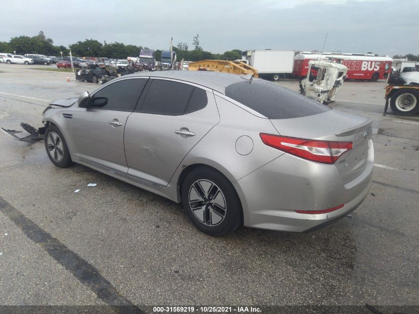 2013 KIA OPTIMA HYBRID LX KNAGM4AD4D5044021