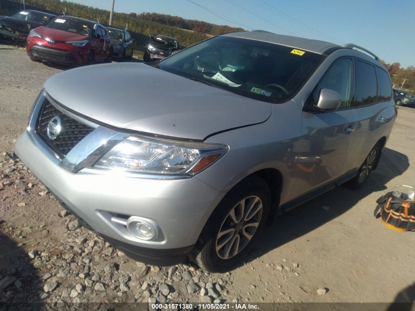 2016 NISSAN PATHFINDER S 5N1AR2MM1GC668574