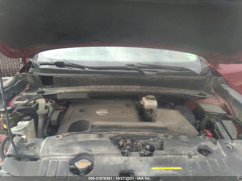 2013 NISSAN PATHFINDER SV 5N1AR2MM2DC639094
