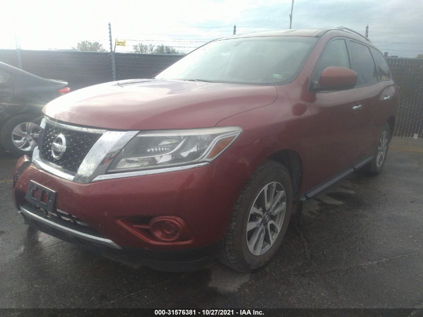 2013 NISSAN PATHFINDER SV 5N1AR2MM2DC639094
