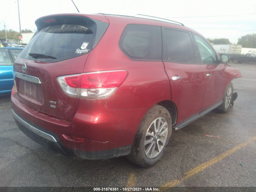 2013 NISSAN PATHFINDER SV 5N1AR2MM2DC639094