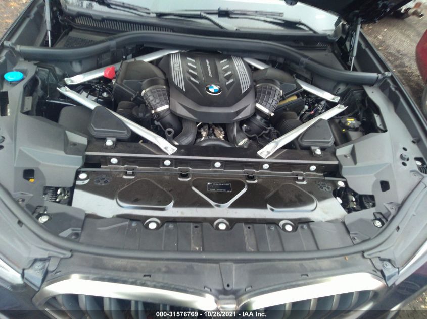2020 BMW X6 M50I 5UXCY8C06LLE40311