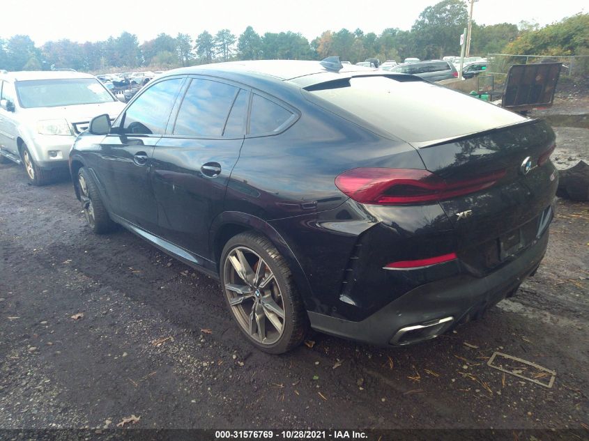 2020 BMW X6 M50I 5UXCY8C06LLE40311