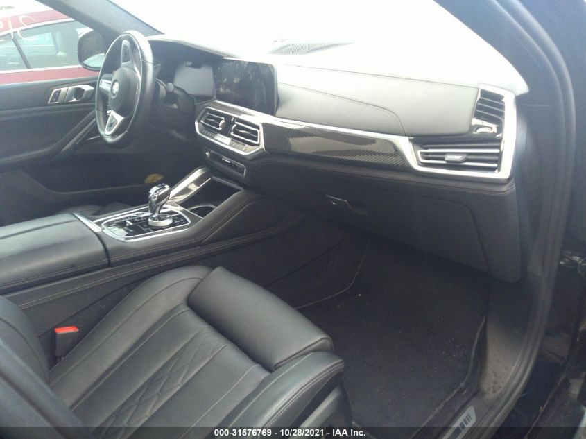 2020 BMW X6 M50I 5UXCY8C06LLE40311