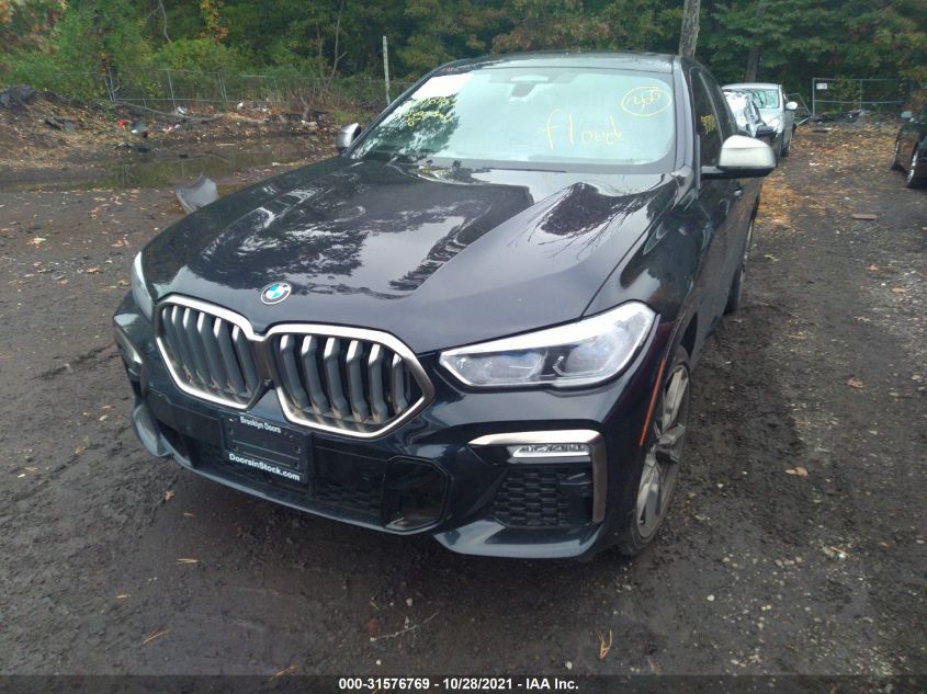 2020 BMW X6 M50I 5UXCY8C06LLE40311