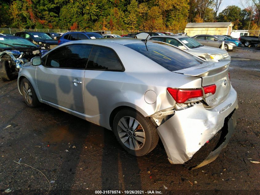 2013 KIA FORTE KOUP EX KNAFU6A23D5678636