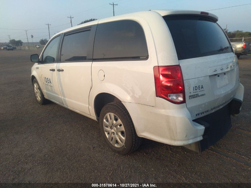 2019 DODGE GRAND CARAVAN SE 2C4RDGBG8KR787593