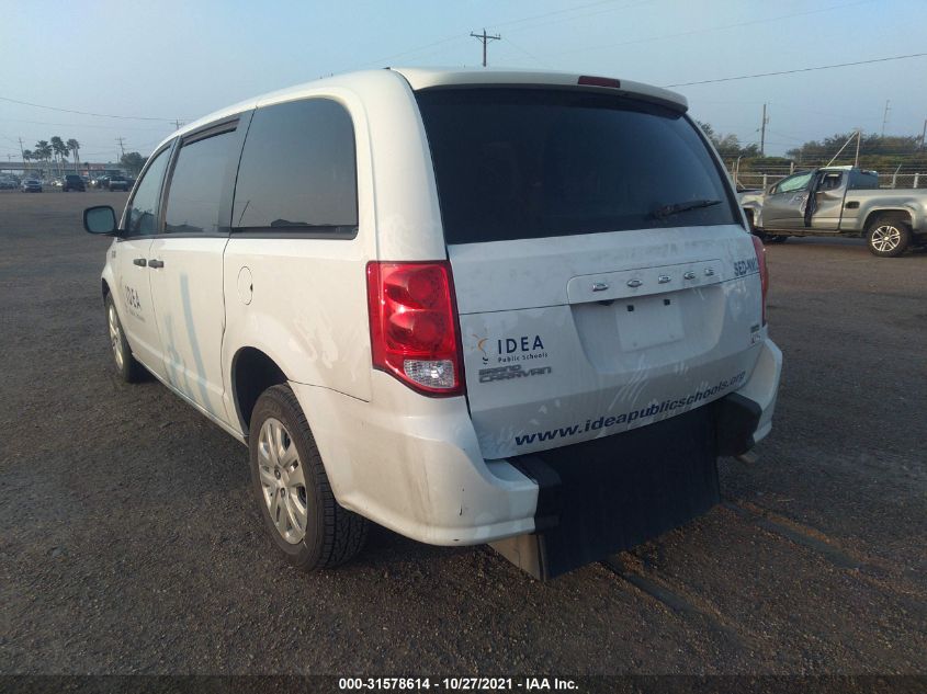 2019 DODGE GRAND CARAVAN SE 2C4RDGBG8KR787593
