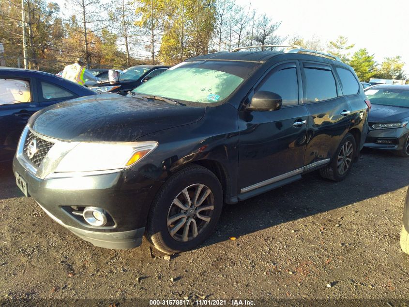 2015 NISSAN PATHFINDER SL 5N1AR2MM5FC618694