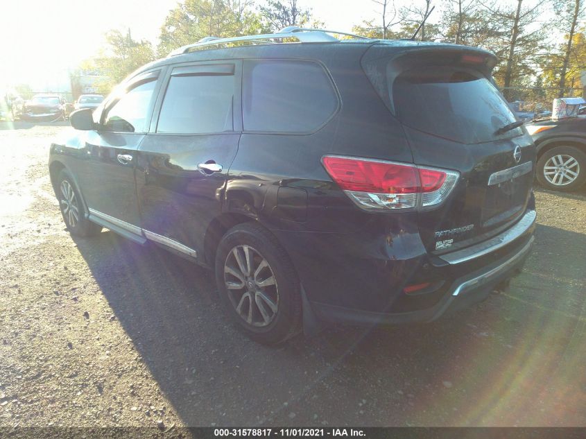 2015 NISSAN PATHFINDER SL 5N1AR2MM5FC618694