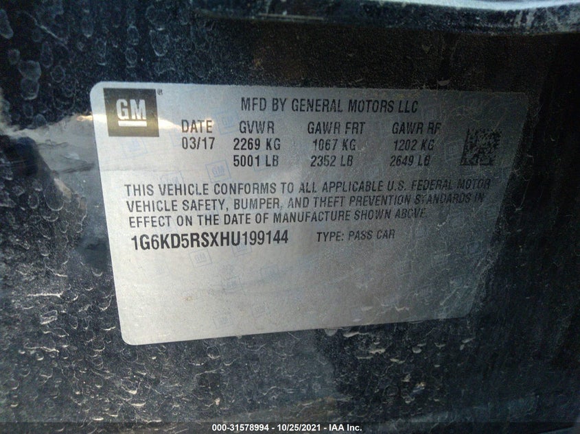 Cadillac Ct6 sedan 2017