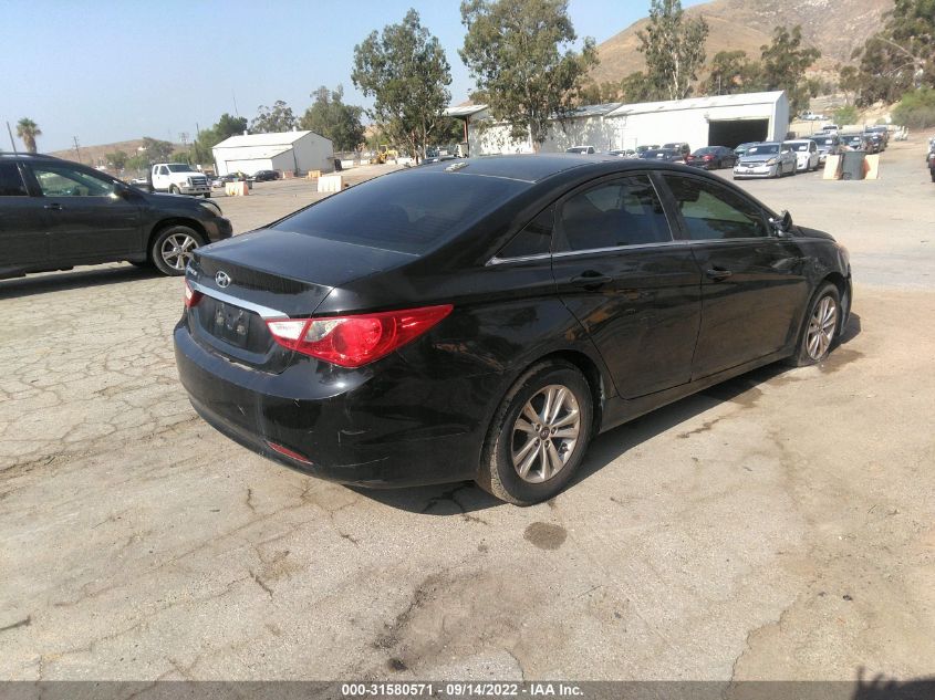 2013 HYUNDAI SONATA GLS PZEV - 5NPEB4AC3DH708283