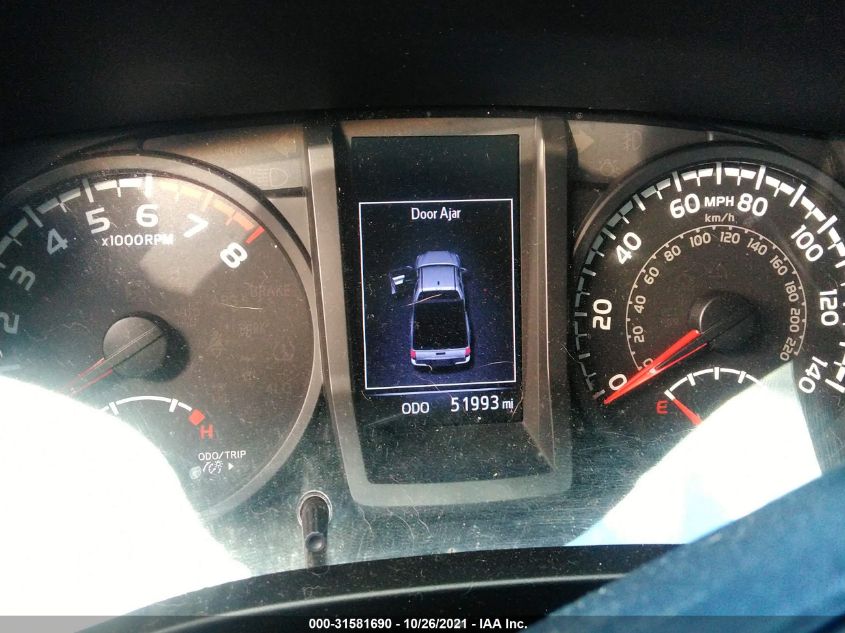 2019 TOYOTA TACOMA 4WD SR5/TRD SPORT 5TFSZ5ANXKX168051