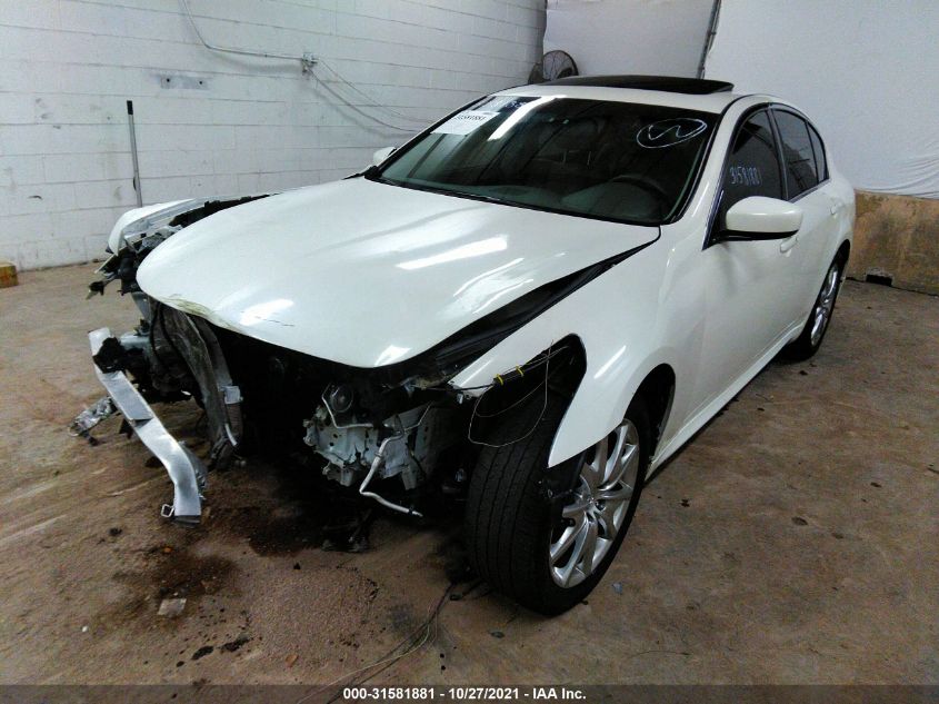 2013 INFINITI G37 SEDAN X JN1CV6AR5DM756987