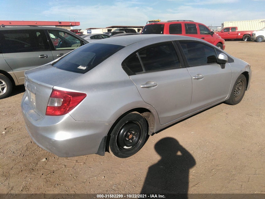 2012 HONDA CIVIC VIN: JHMFB2F5XCS002350