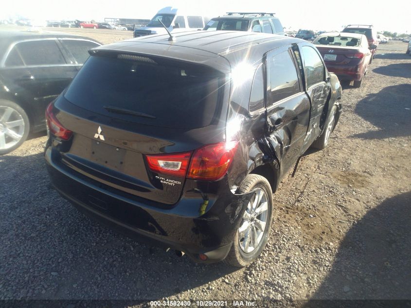 2015 MITSUBISHI OUTLANDER SPORT ES 4A4AP3AU2FE046615