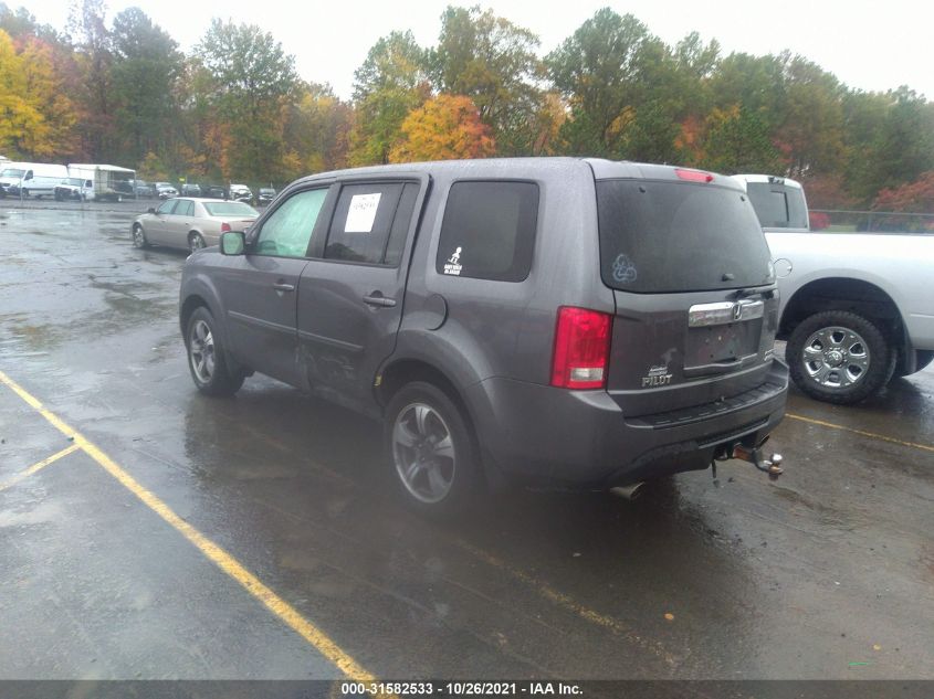 2015 HONDA PILOT SE 5FNYF4H33FB067399