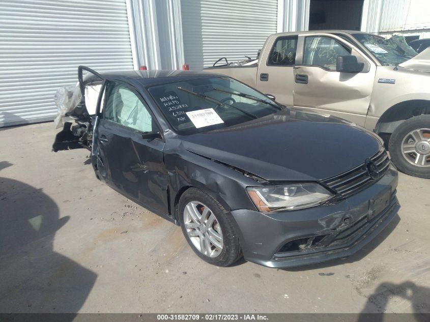 Lot #2525412933 2018 VOLKSWAGEN JETTA 1.4T S salvage car