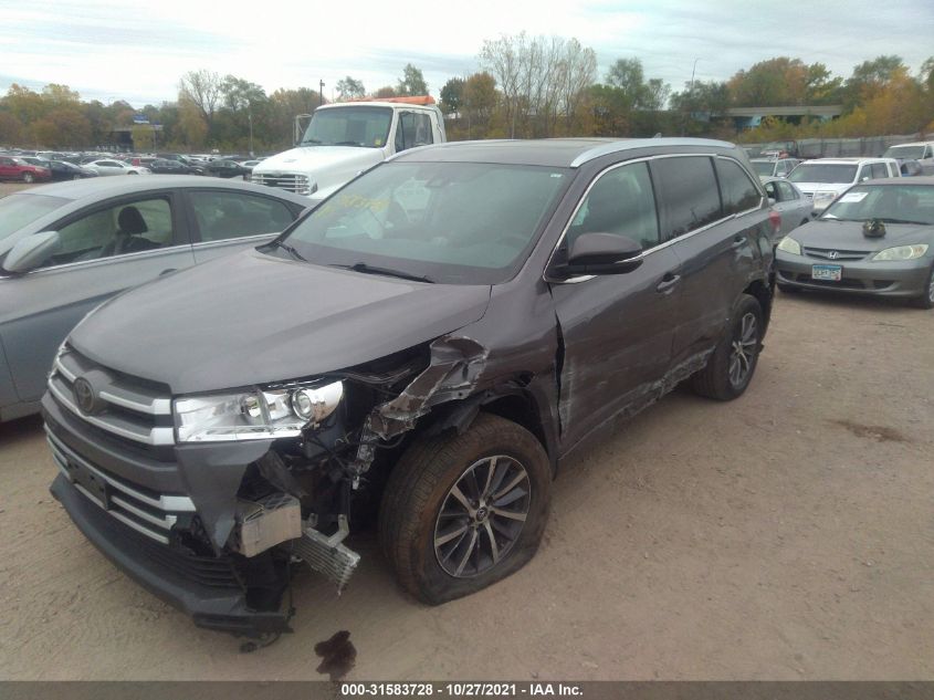 2018 TOYOTA HIGHLANDER SE/XLE 5TDJZRFH8JS811300