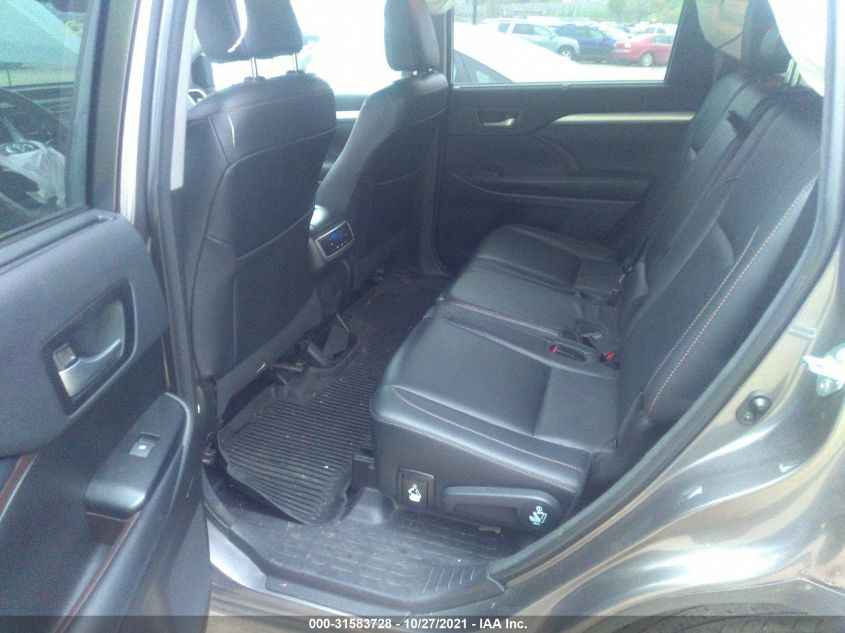 2018 TOYOTA HIGHLANDER SE/XLE 5TDJZRFH8JS811300