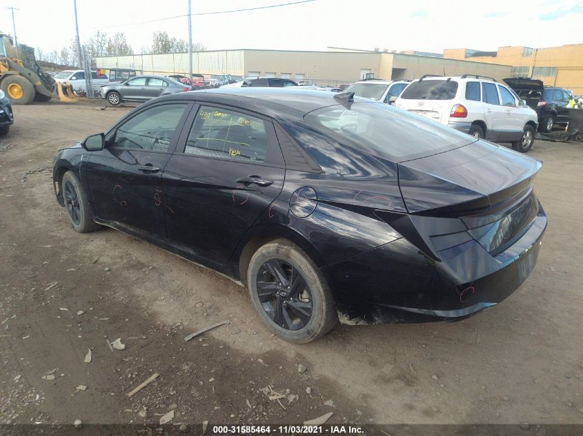 2021 HYUNDAI ELANTRA SEL 5NPLM4AG3MH009546