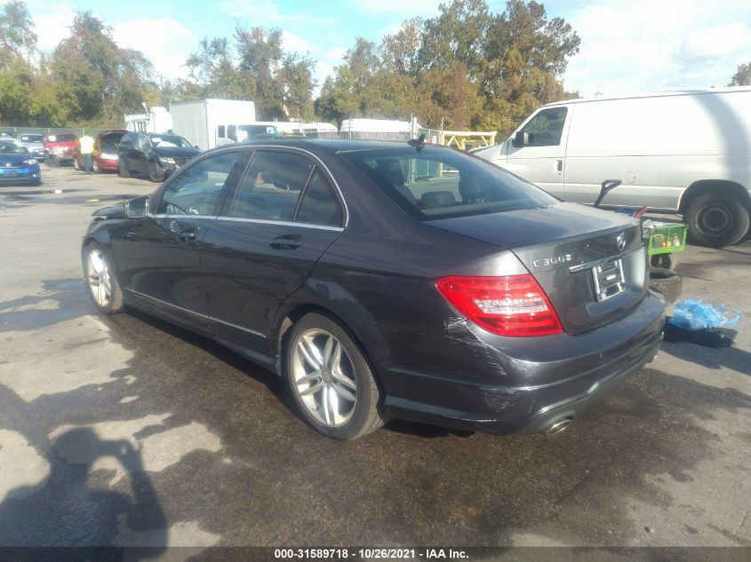 2013 MERCEDES-BENZ C-CLASS C 300 WDDGF8AB7DR261127