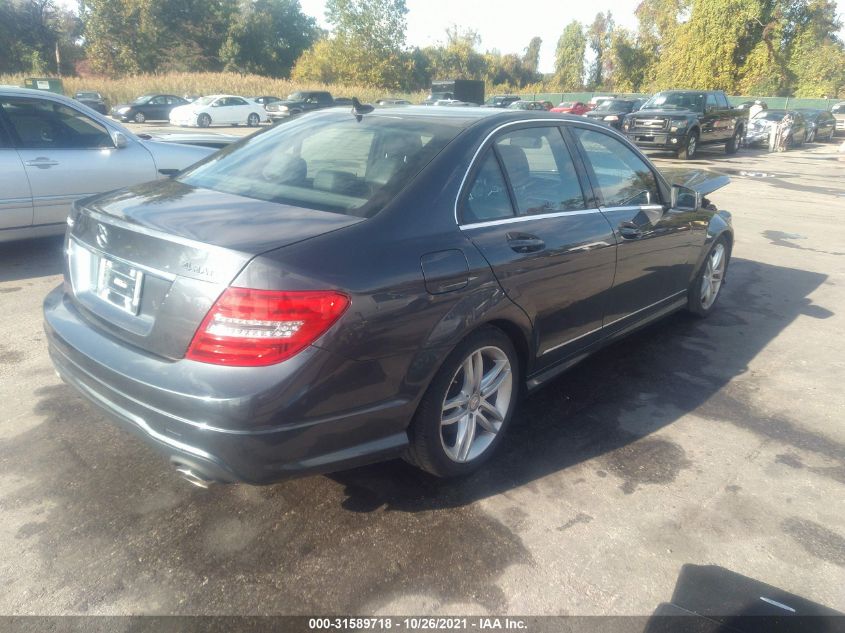 2013 MERCEDES-BENZ C-CLASS C 300 WDDGF8AB7DR261127