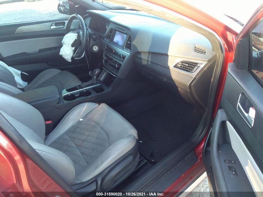 5NPE34AB7HH526127 Hyundai Sonata 2017. Фото: 4