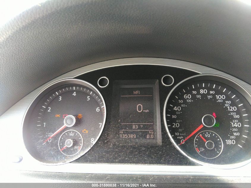 2014 VOLKSWAGEN CC SPORT WVWBP7AN0EE539400