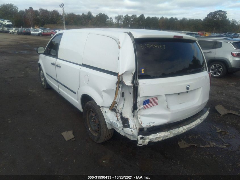 2014 RAM CARGO VAN TRADESMAN 2C4RRGAG0ER130942