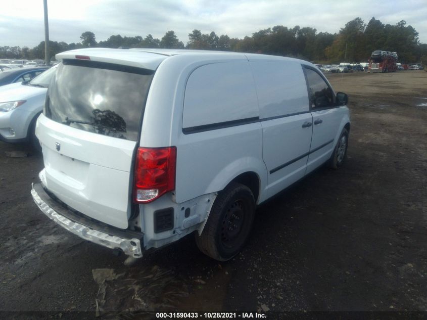 2014 RAM CARGO VAN TRADESMAN 2C4RRGAG0ER130942