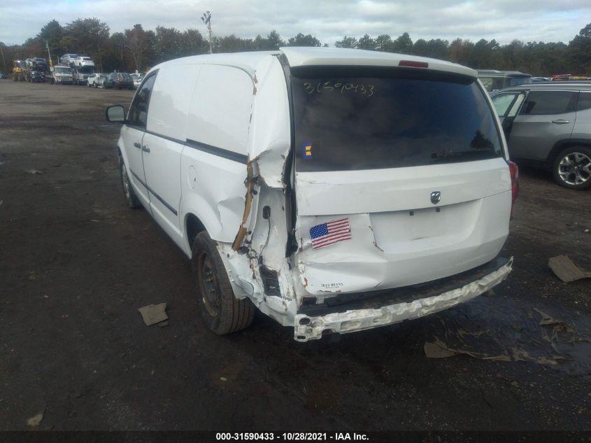 2014 RAM CARGO VAN TRADESMAN 2C4RRGAG0ER130942