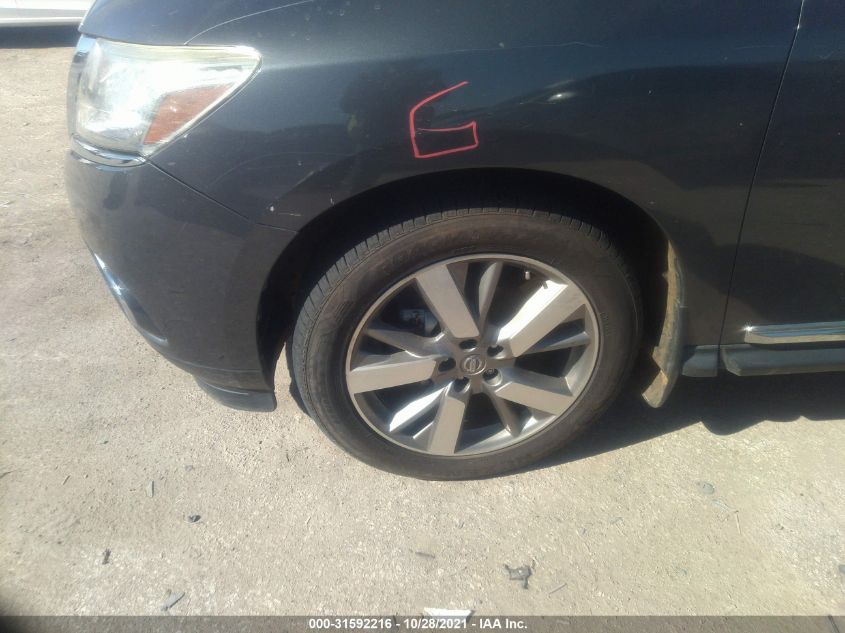 2014 NISSAN PATHFINDER PLATINUM 5N1AR2MN3EC609368
