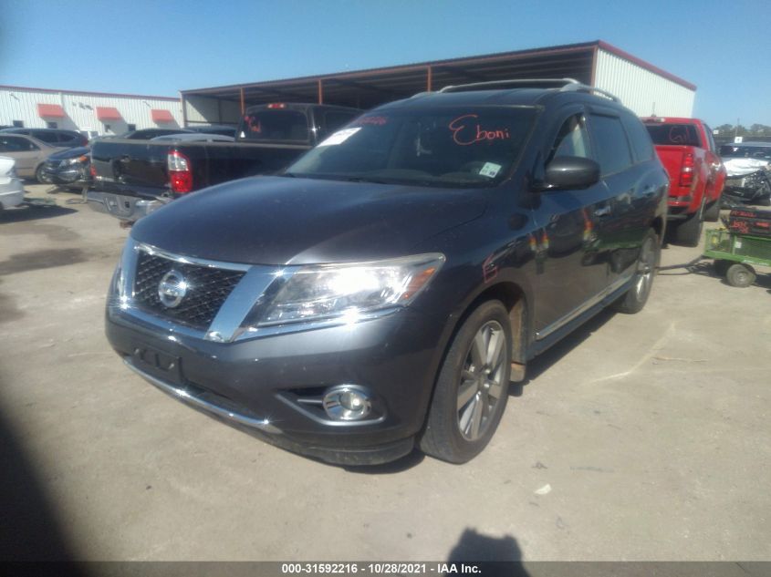 2014 NISSAN PATHFINDER PLATINUM 5N1AR2MN3EC609368