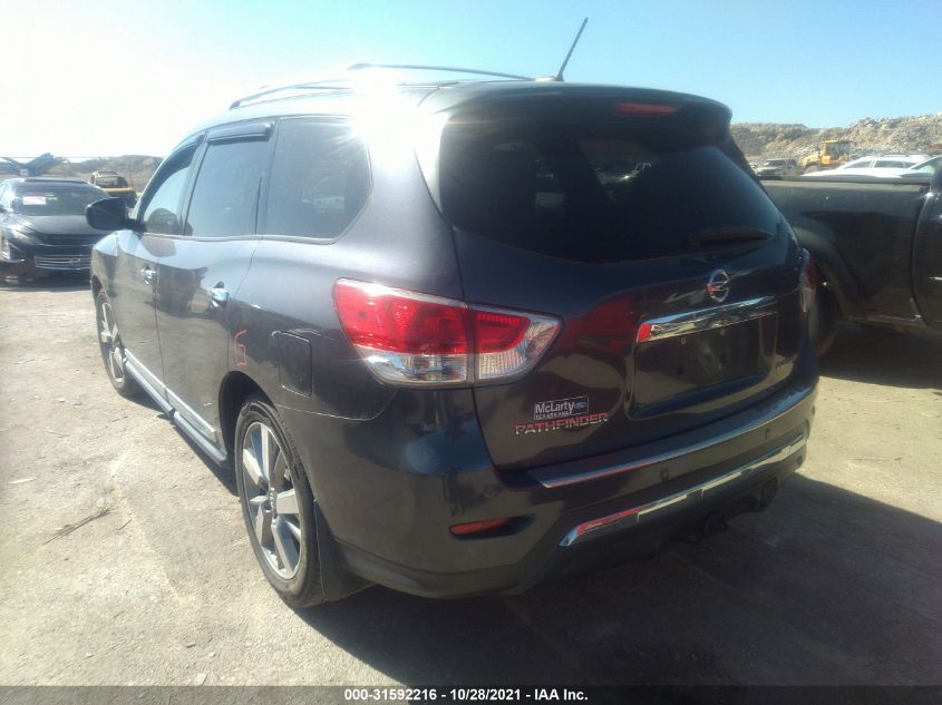 2014 NISSAN PATHFINDER PLATINUM 5N1AR2MN3EC609368