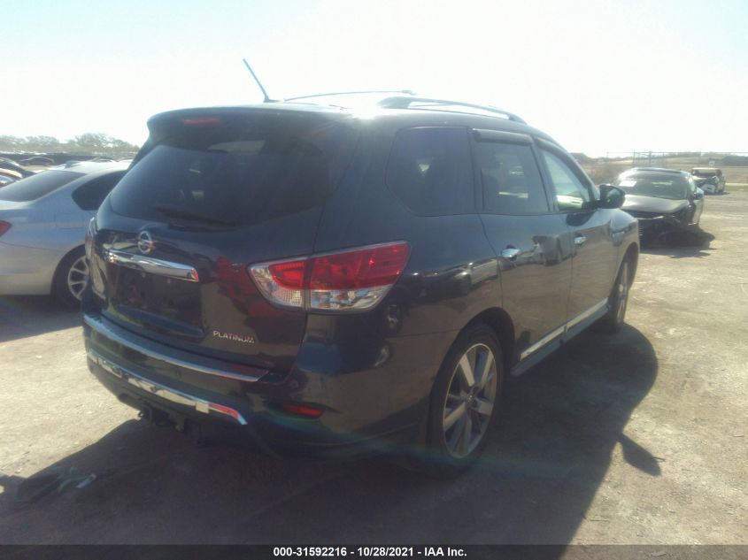 2014 NISSAN PATHFINDER PLATINUM 5N1AR2MN3EC609368
