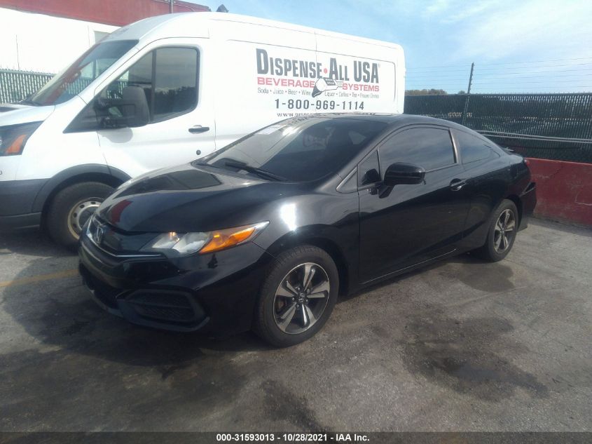 2014 HONDA CIVIC COUPE EX 2HGFG3B89EH500320