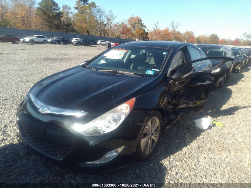 2014 HYUNDAI SONATA HYBRID LIMITED KMHEC4A49EA110239