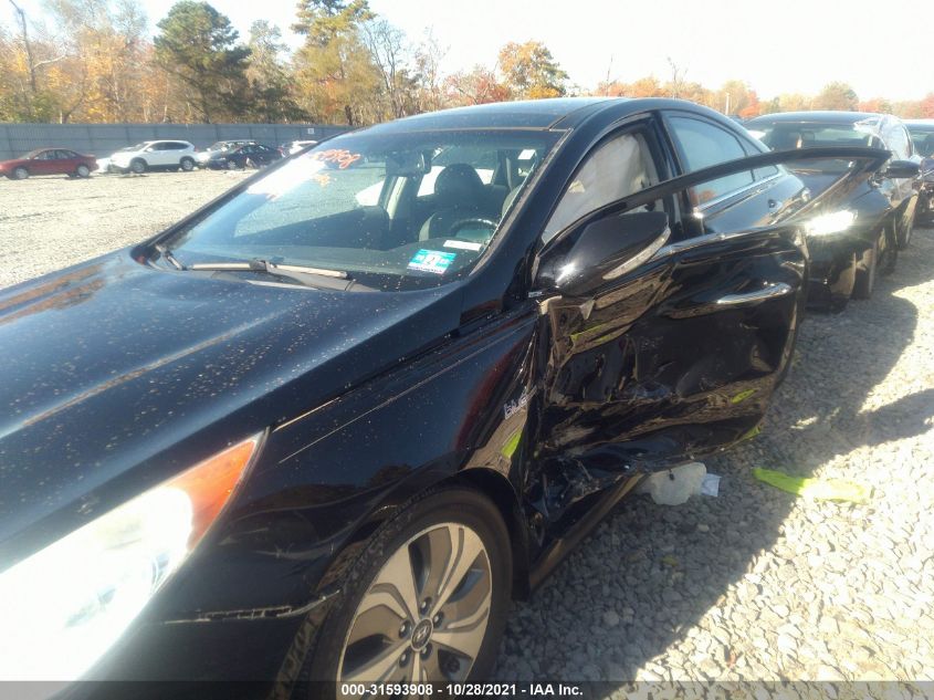 2014 HYUNDAI SONATA HYBRID LIMITED KMHEC4A49EA110239