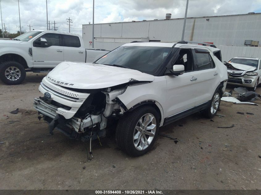 2014 FORD EXPLORER LIMITED 1FM5K7F8XEGC55321
