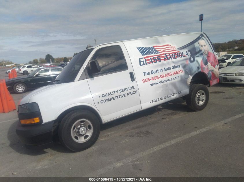 2018 CHEVROLET EXPRESS CARGO VAN 1GCWGAFP4J1343177